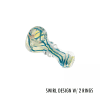 2.5 IN GLASS HANDPIPE 35GM/5CT/PK - Image 2