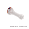 3 IN MIX COLORED ASSORTED DESIGNS GLASS HAND PIPE - Image 3
