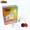 GLIIZY ASSORTED CLEAR GLASS OIL CATCHER SET