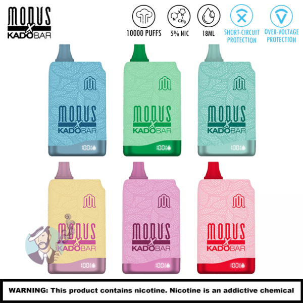 MODUS X KADO BAR KB10000 DISPOSABLE VAPE 5CT/DISPLAY (CL)